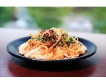 汉中米皮速食正宗特产小吃麻酱面皮真空免煮开袋即食手工陕西凉皮